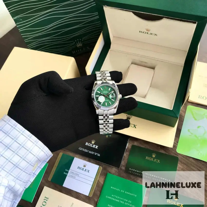 DATEJUST GRIS/VERT