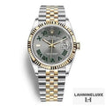 DATEJUST JAUNE/GRIS