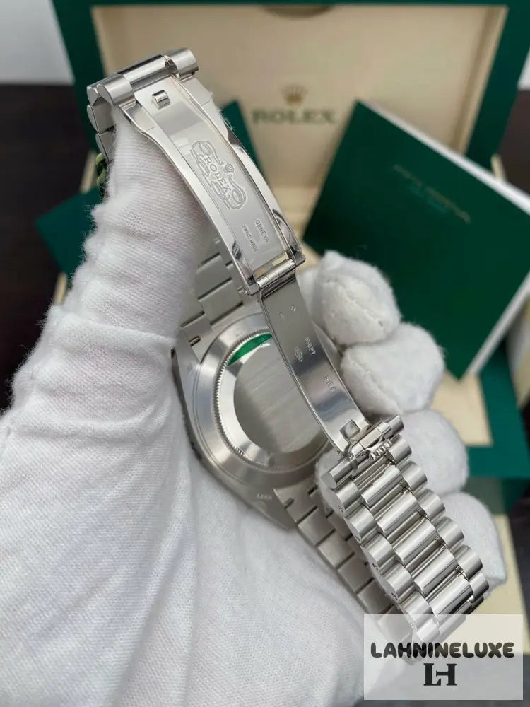 Day-Date 40 – 228206 Platinum Arabic Dial