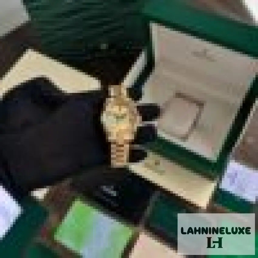 Day Date 41 Gold Tone Gold Dial Japanese Automatic Mens Watch