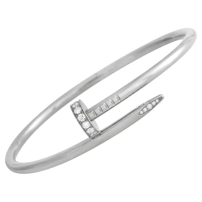 BRACELET CARTIER JUSTE UN CLOU PETIT MODÉLE DIAMANTS WHITE GOLD