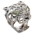 BAGUE PANTHERE DE CARTIER-WHITE-GOLD
