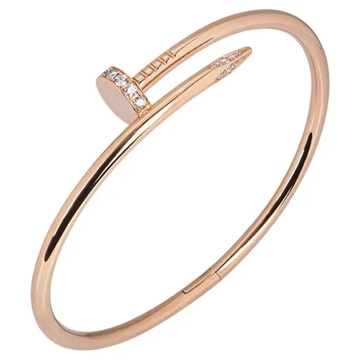 BRACELET CARTIER JUSTE UN CLOU PETIT MODÉLE DIAMANTS ROSE GOLD