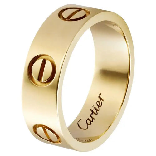 BAGUE CARTIER LOVE MODÈLE CLASSIQUE GOLD