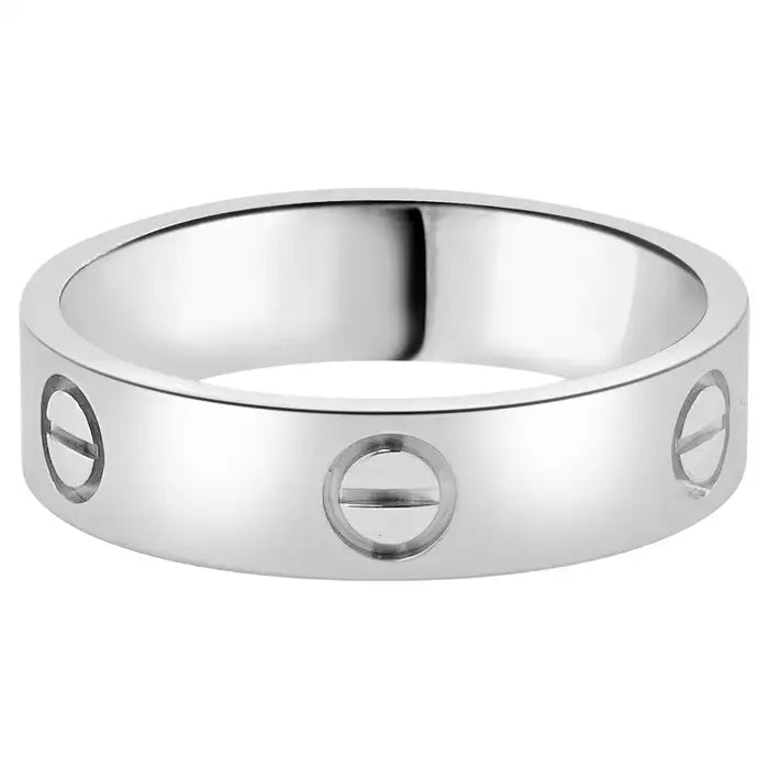 BAGUE CARTIER LOVE MODÈLE CLASSIQUE WHITE GOLD