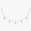 COLLIER MESSIKA CHOKER MOVE UNO PAMPILLE PAVE WHITE GOLD