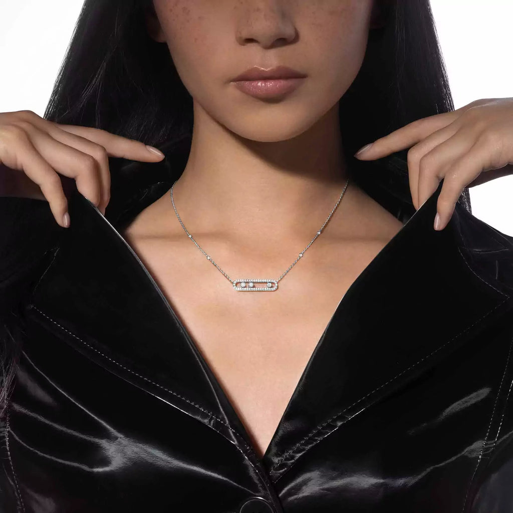 COLLIER MESSIKA MOVE PAVÉ WHITE GOLD