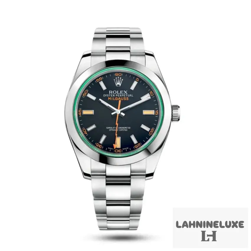 Milgauss Fond Noir Montre Homme