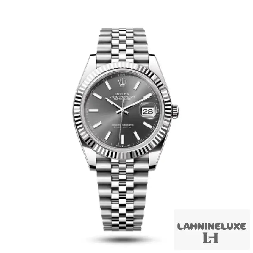 Montre Datejust 41 Grise Jubilé Pour Homme