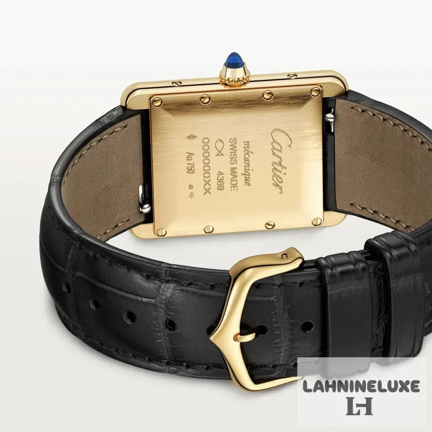 MONTRE TANK LOUIS CARTIER JAUNE