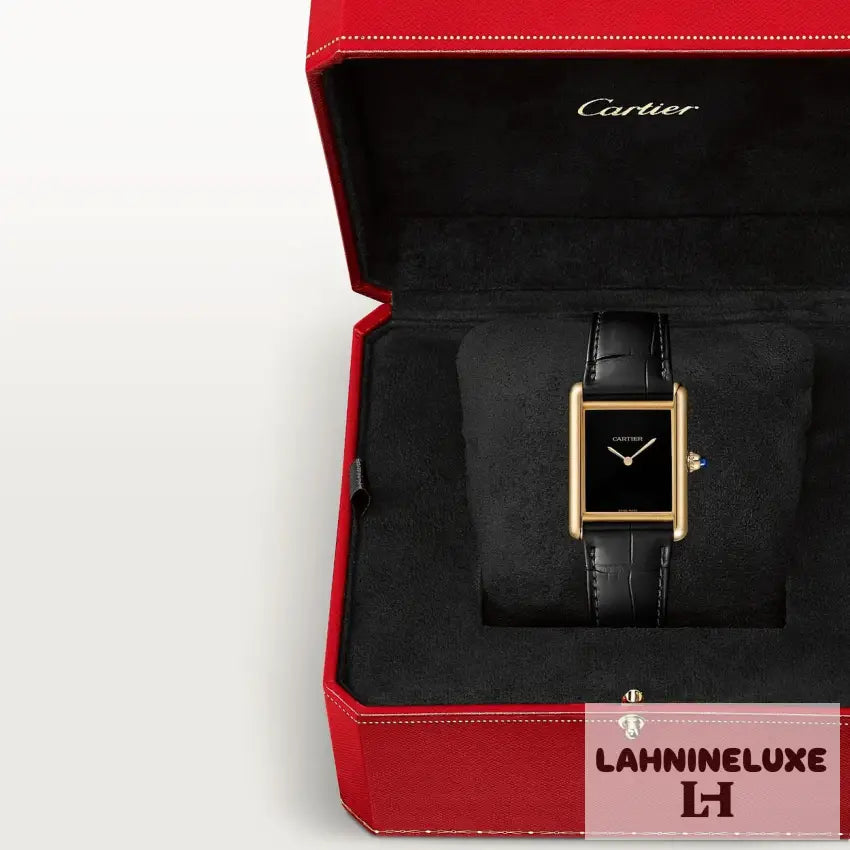 MONTRE TANK LOUIS CARTIER JAUNE