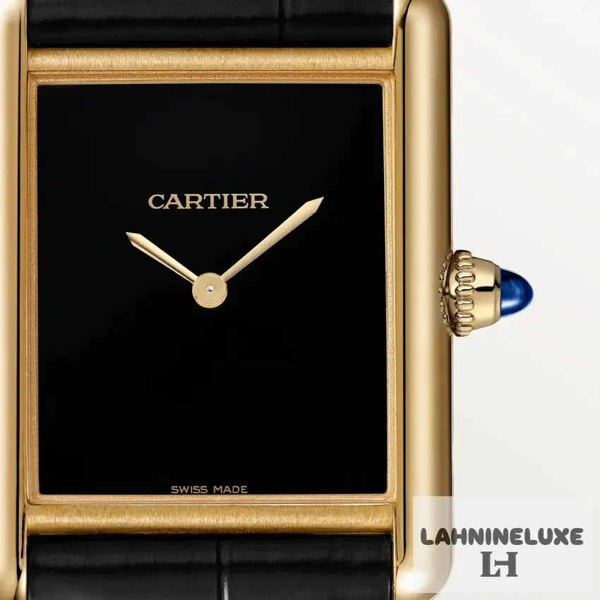 MONTRE TANK LOUIS CARTIER JAUNE