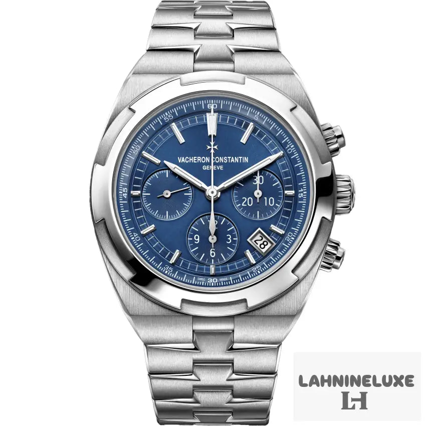 OVERSEAS CHRONOGRAPHE-GRIS/BLEU