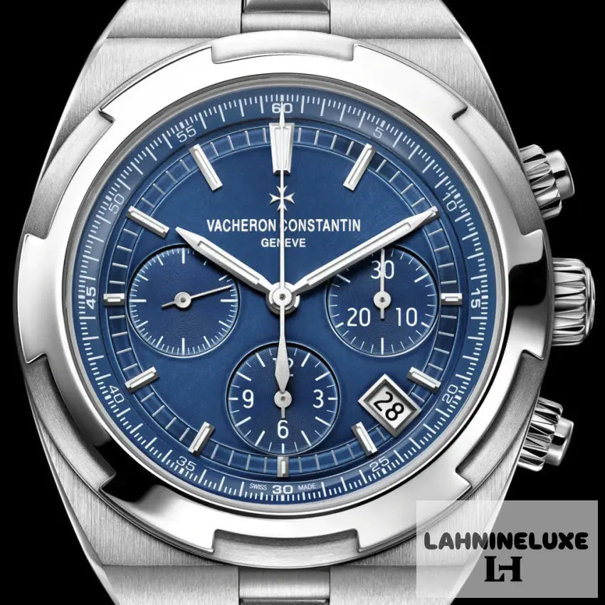 OVERSEAS CHRONOGRAPHE-GRIS/BLEU