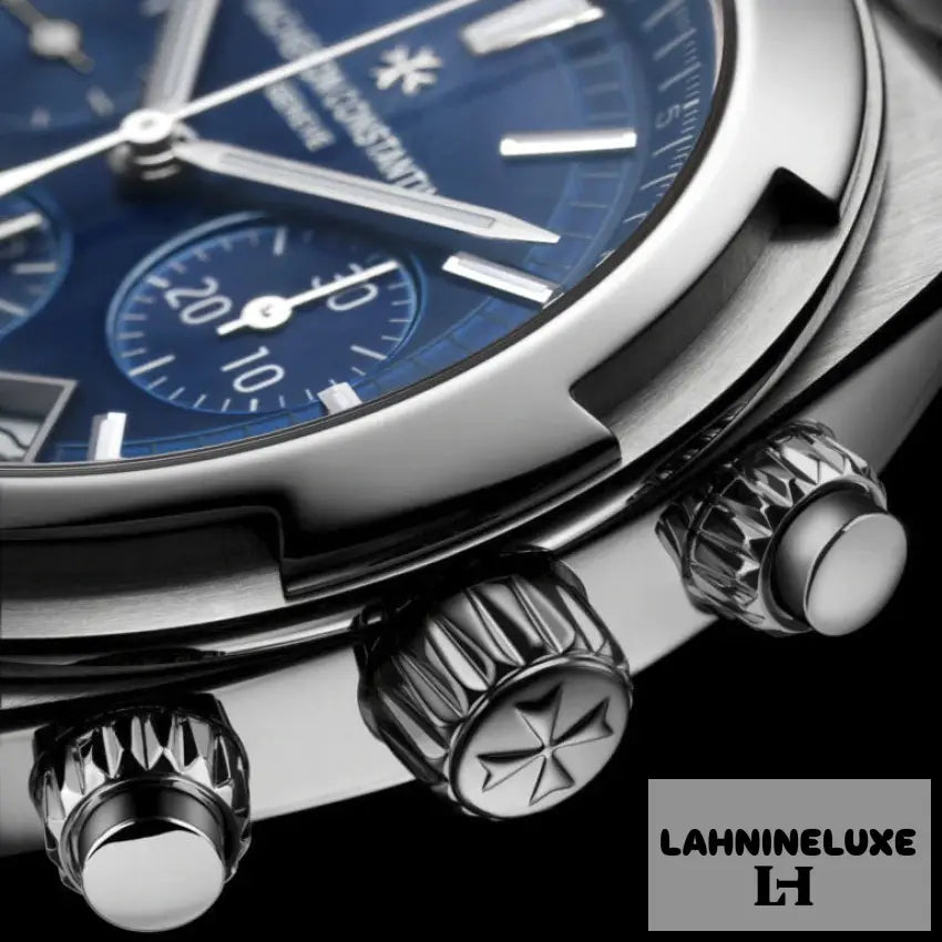OVERSEAS CHRONOGRAPHE-GRIS/BLEU