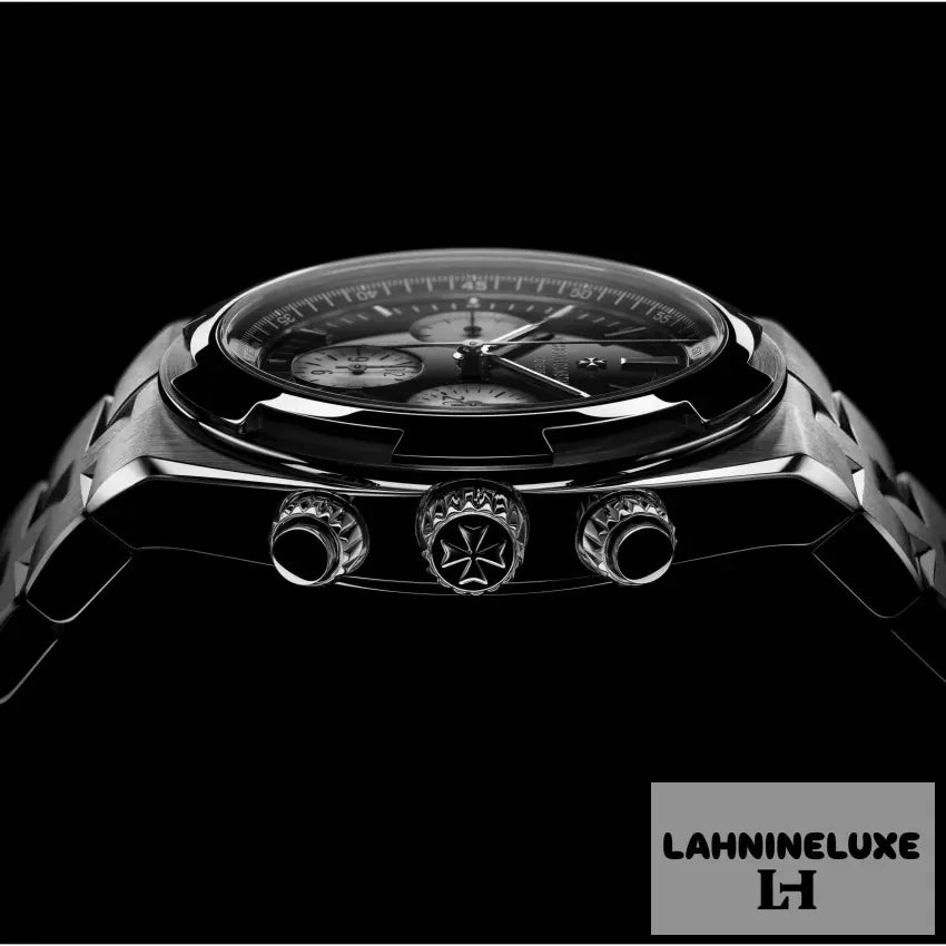 OVERSEAS CHRONOGRAPHE-GRIS/NOIR
