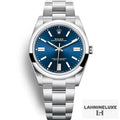 oyster perpetual bleu 41mm 36mm