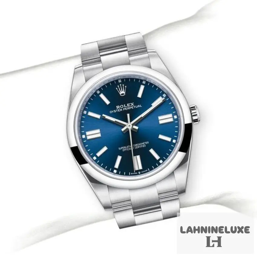 oyster perpetual bleu 41mm 36mm