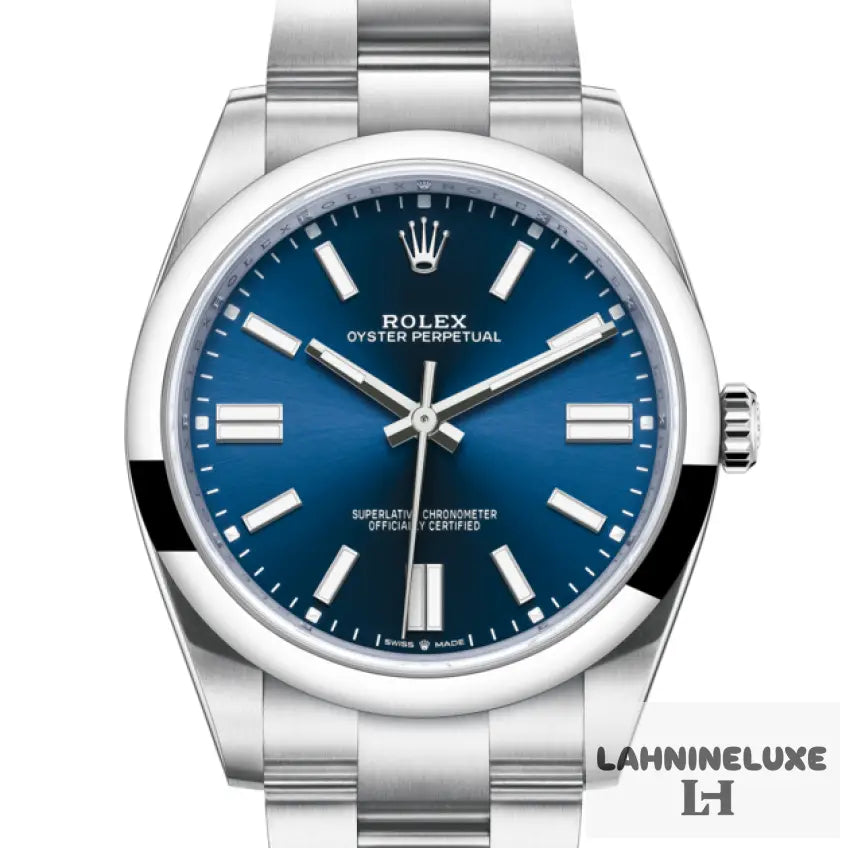 oyster perpetual bleu