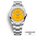 oyster perpetual jaune