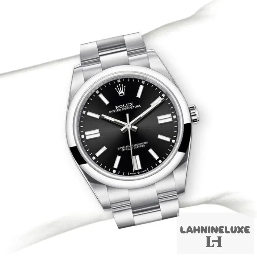 oyster perpetual noir