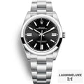oyster perpetual noir