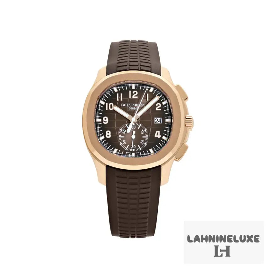 Patek Philippe Aquanaut Chronograph Rose Gold Brown Dial