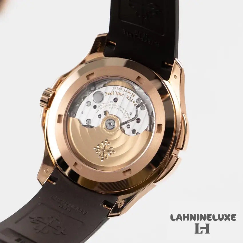 Patek Philippe Aquanaut Chronograph Rose Gold Brown Dial