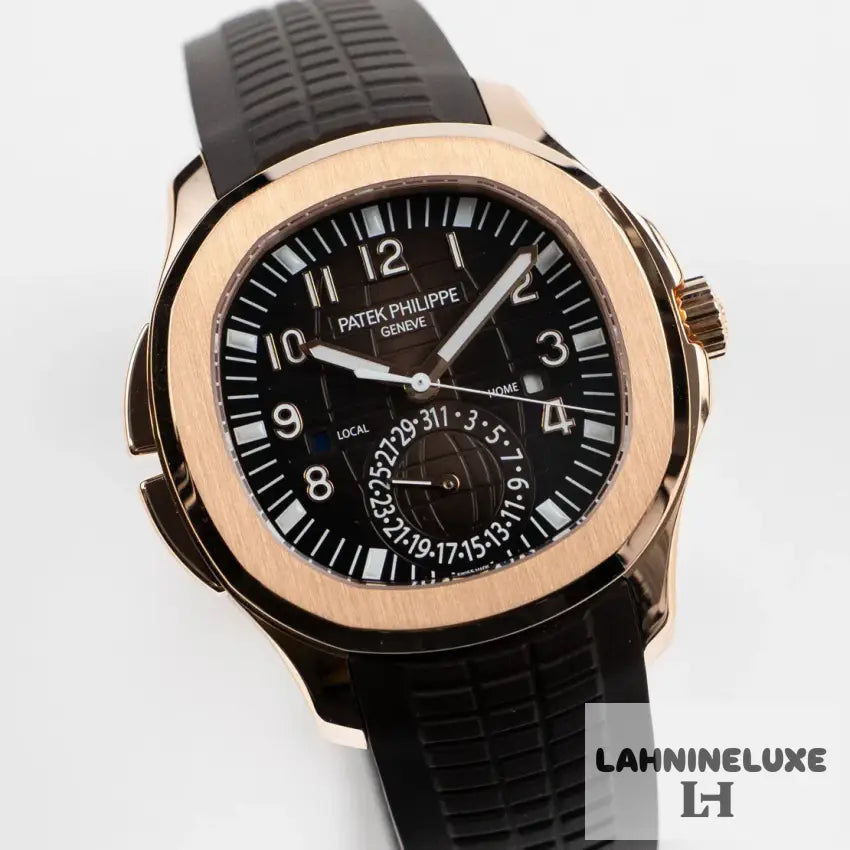 Patek Philippe Aquanaut Chronograph Rose Gold Brown Dial
