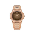 Patek Philippe Nautilus  Rose Gold Brown Dial