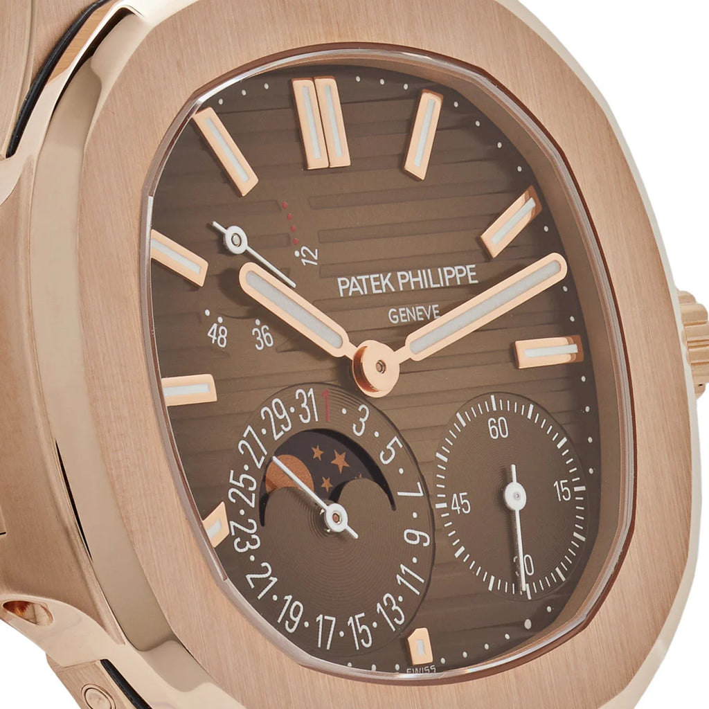 Patek Philippe Nautilus  Moon Phases Rose Gold