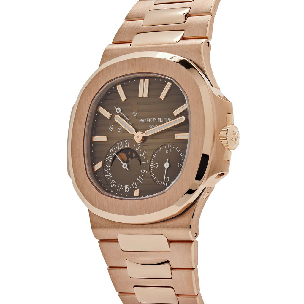 Patek Philippe Nautilus  Moon Phases Rose Gold
