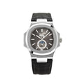 Patek Philippe Nautilus  Annual Calendar Moon Phases Stainless Steel Black Dial (2025)