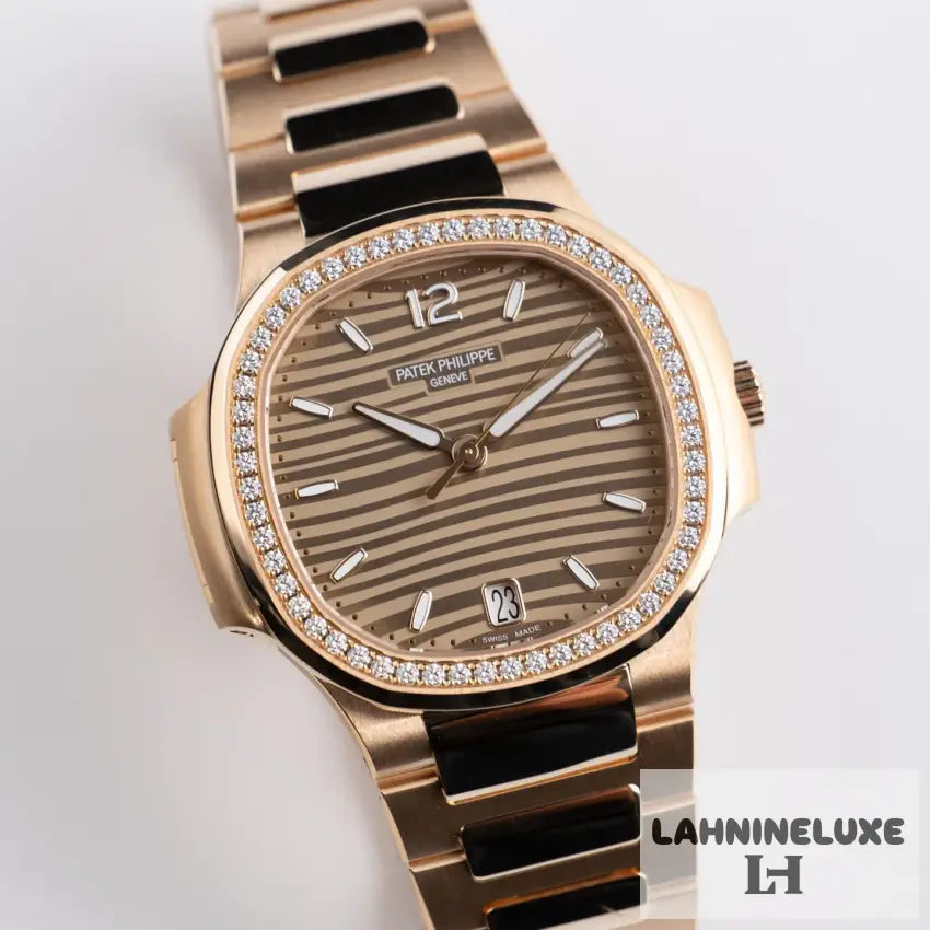 Patek Philippe Nautilus ’Ladies’ Rose Gold Diamond Bezel (2026)
