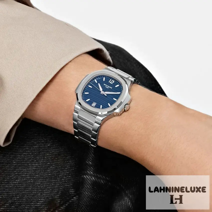 Patek Philippe Nautilus ’Ladies’ Stainless Steel Blue Dial