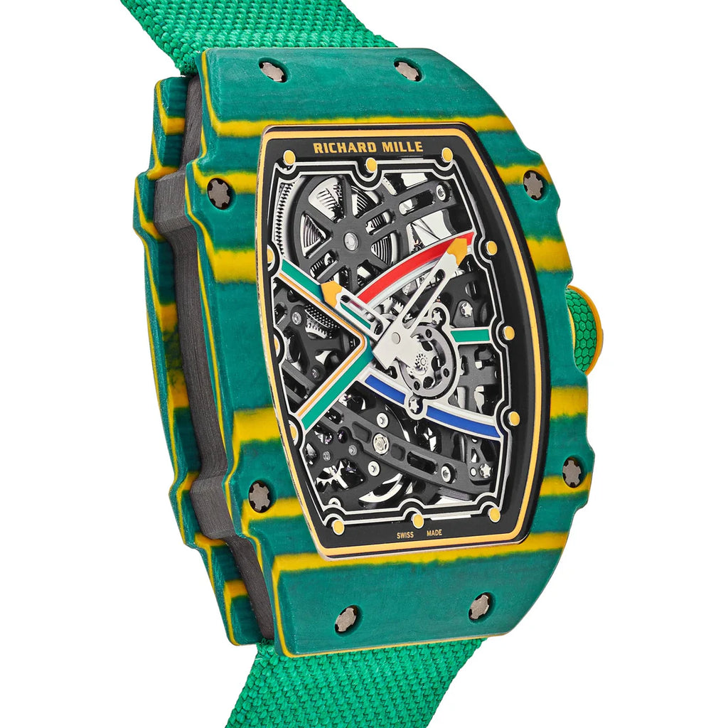 ichard Mille RM 67-02 'Wayde Van Niekerk' Green Yellow Quartz TPT