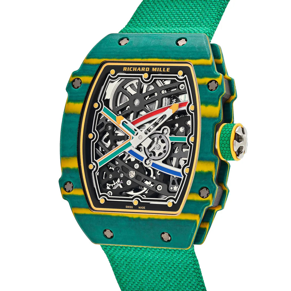 ichard Mille RM 67-02 'Wayde Van Niekerk' Green Yellow Quartz TPT
