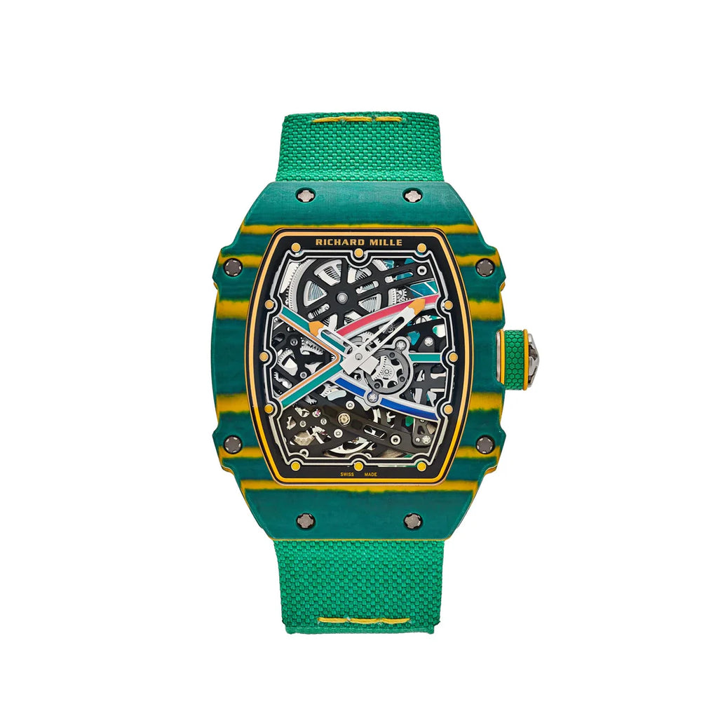 ichard Mille RM 67-02 'Wayde Van Niekerk' Green Yellow Quartz TPT