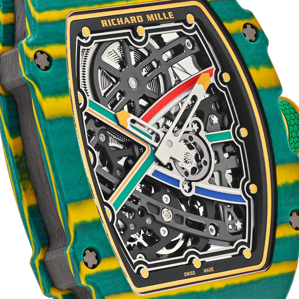 ichard Mille RM 67-02 'Wayde Van Niekerk' Green Yellow Quartz TPT