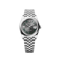 Datejust 36 126200 Stainless Steel 'Wimbledon' Slate Dial Jubilee