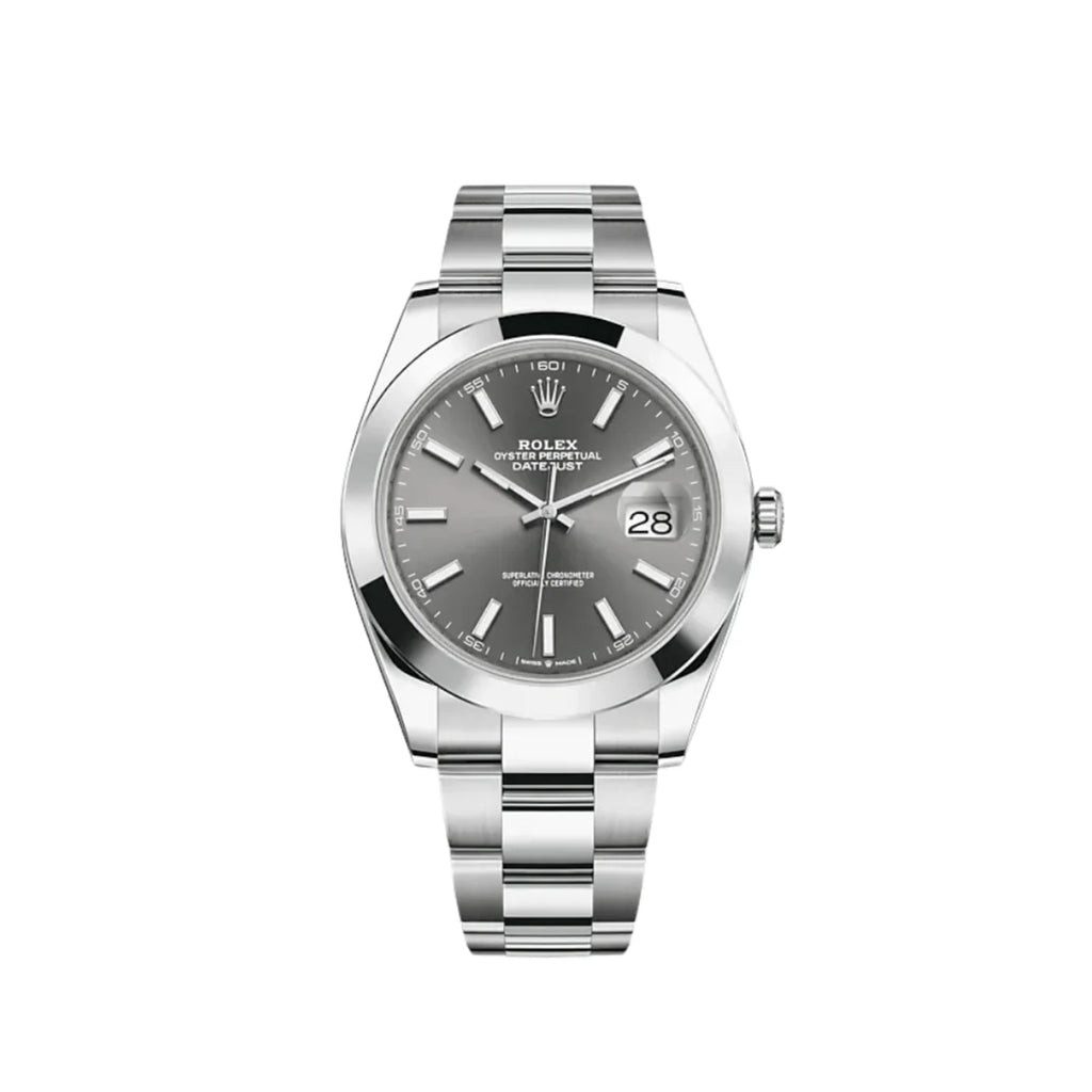 Datejust 41 126300 Stainless Steel Slate Dial Oyster (2019)