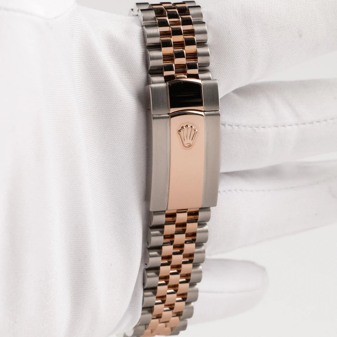 Datejust  Stainless Steel Rose Gold Chocolate Dial Jubilee