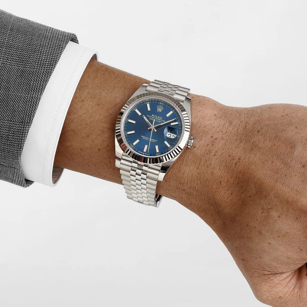 Datejust Stainless Steel Blue Dial Jubilee