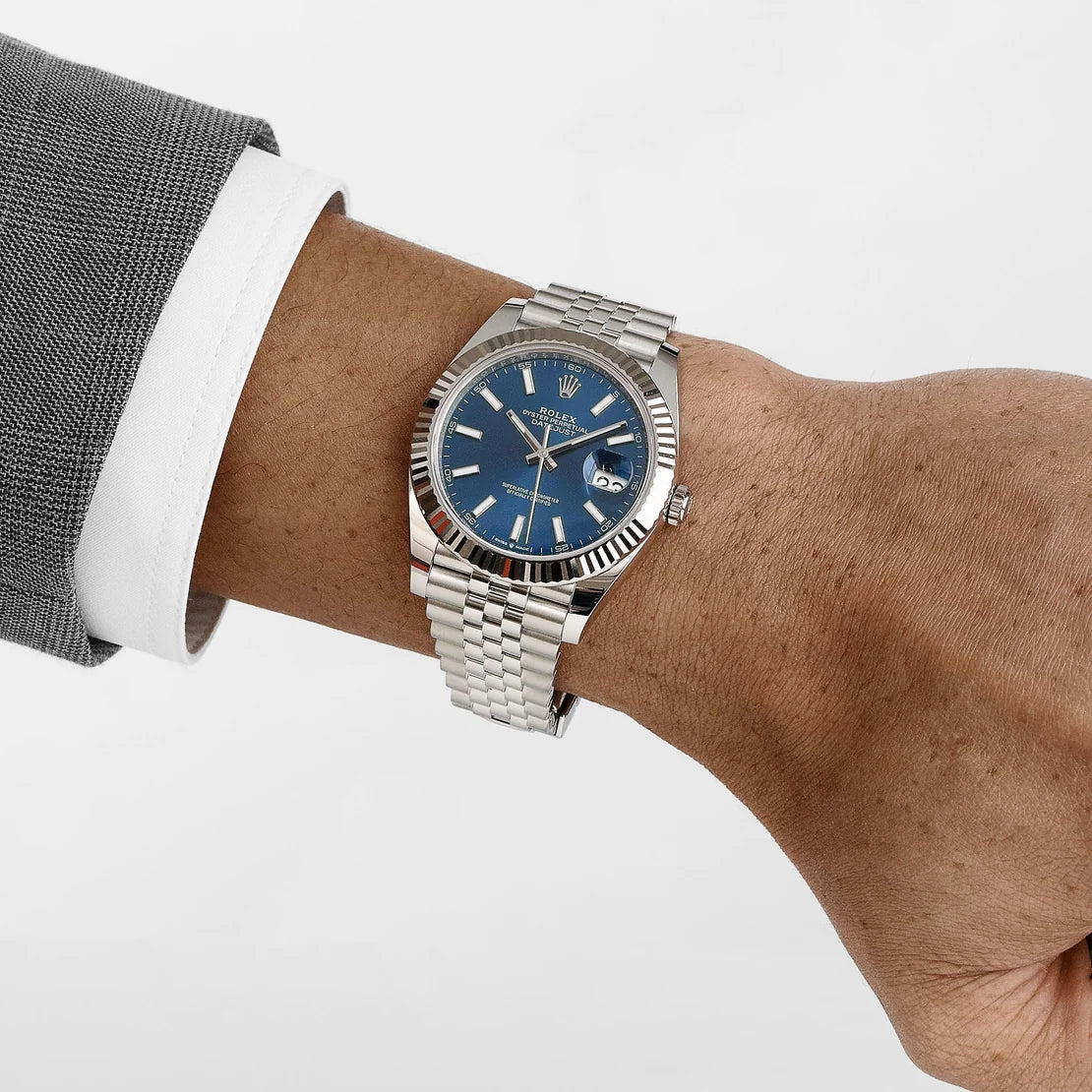 Datejust Stainless Steel Blue Dial Jubilee
