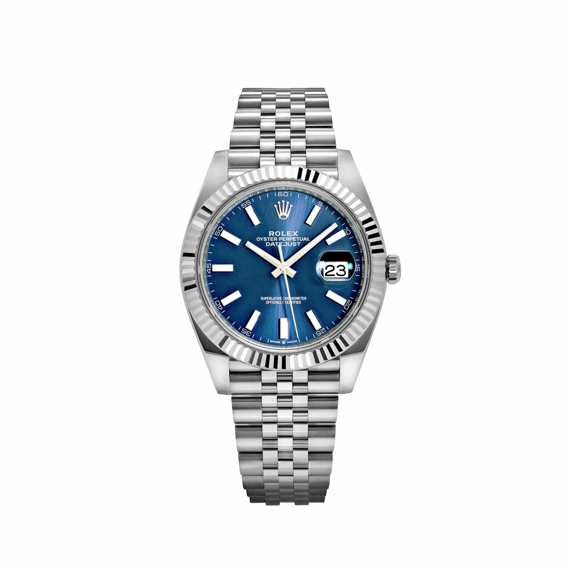 Datejust Stainless Steel Blue Dial Jubilee