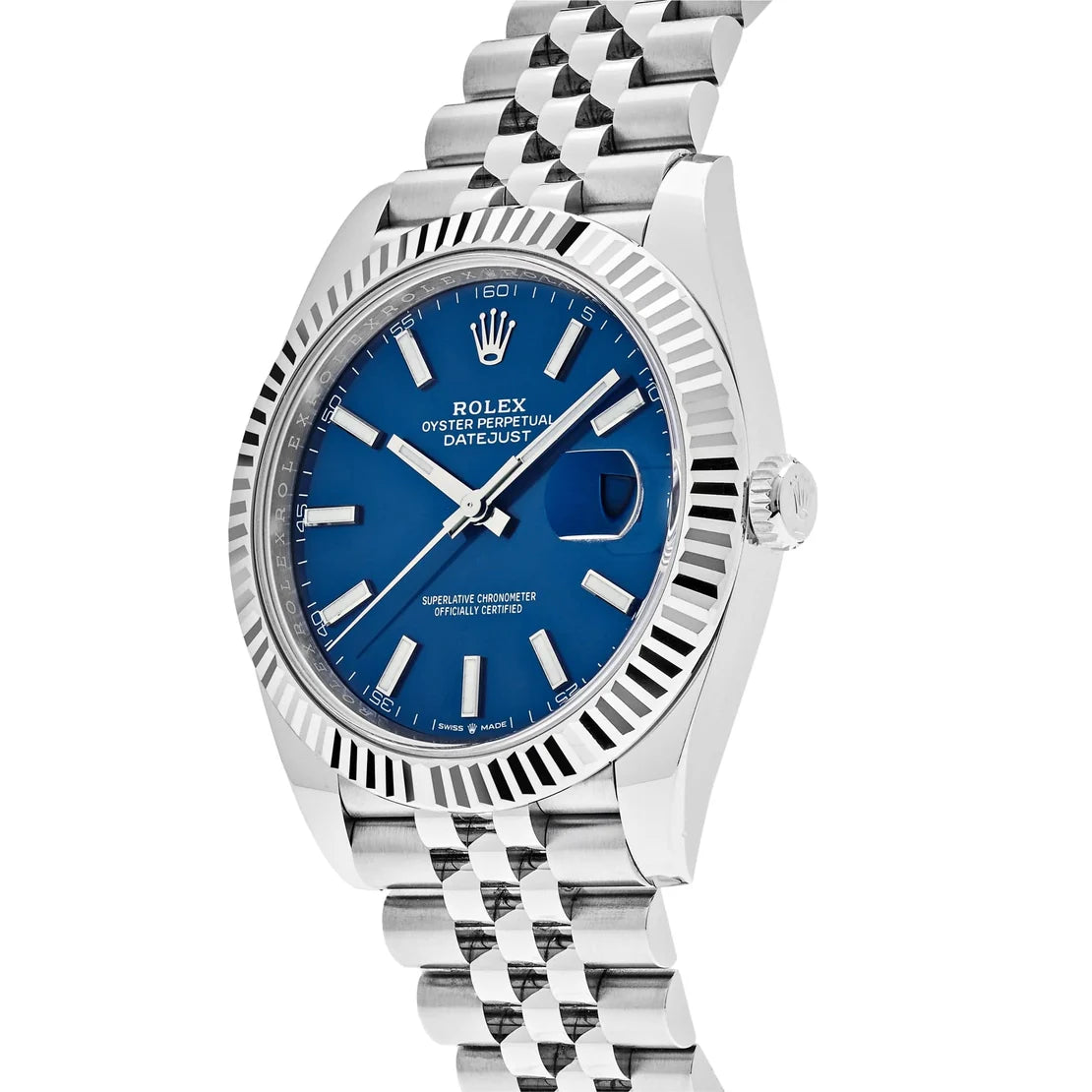 Datejust Stainless Steel Blue Dial Jubilee