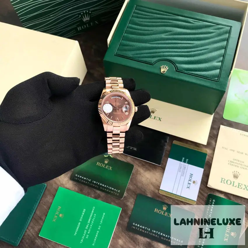 Rolex Day Date Everose Gold