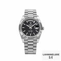 Rolex Day-Date White Gold Black Dial
