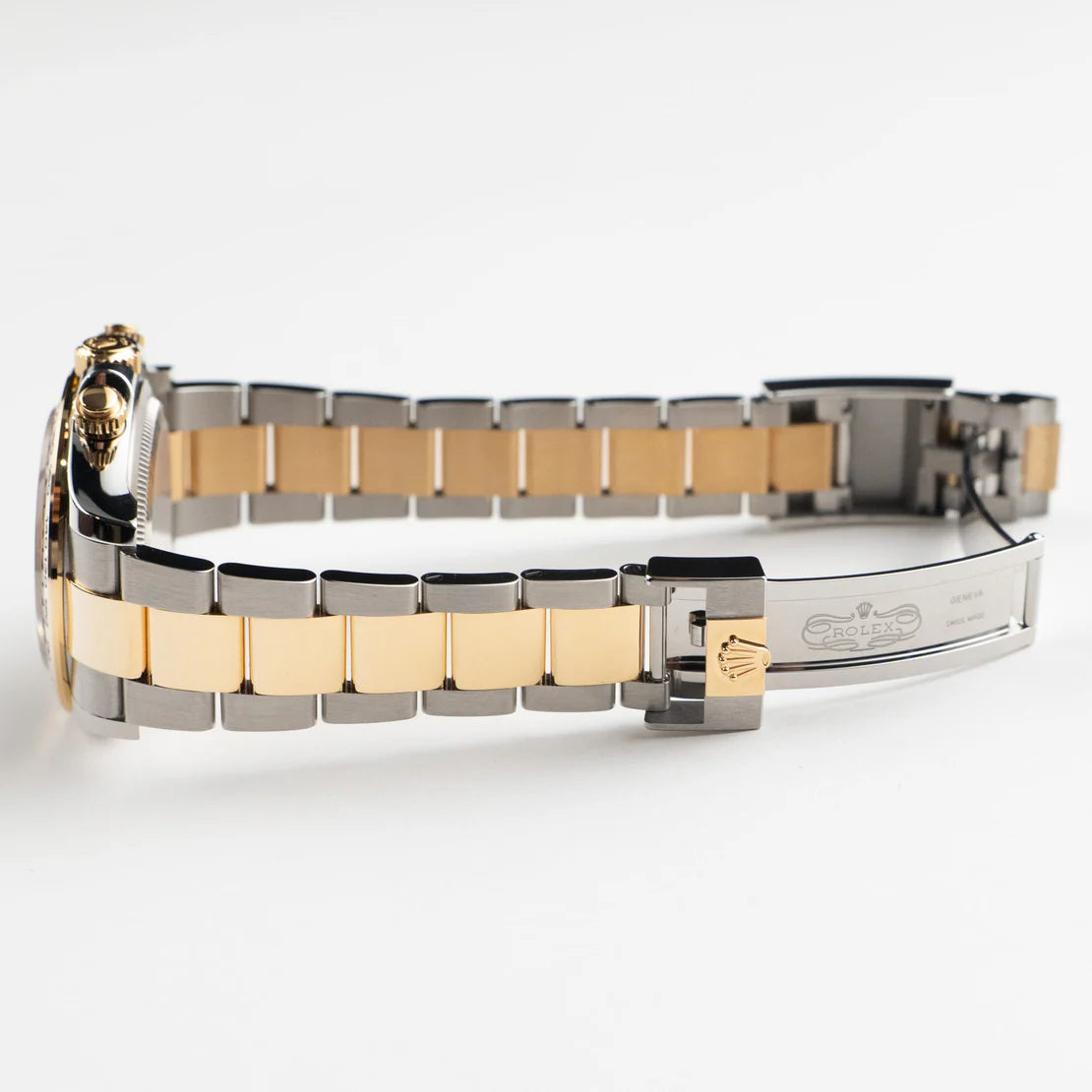 Daytona Yellow Gold Stainless Steel Champagne Dial