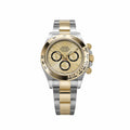 Daytona Yellow Gold Stainless Steel Champagne Dial